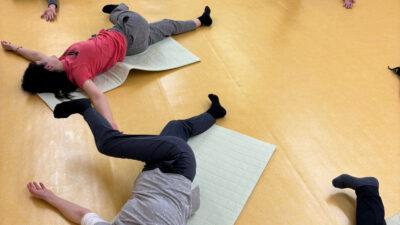 あるの日のトレーニング風景